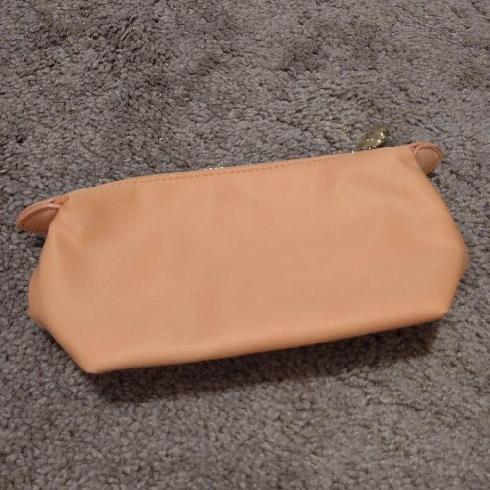 Stoney Clover Lane pouchette pouch in peach orange